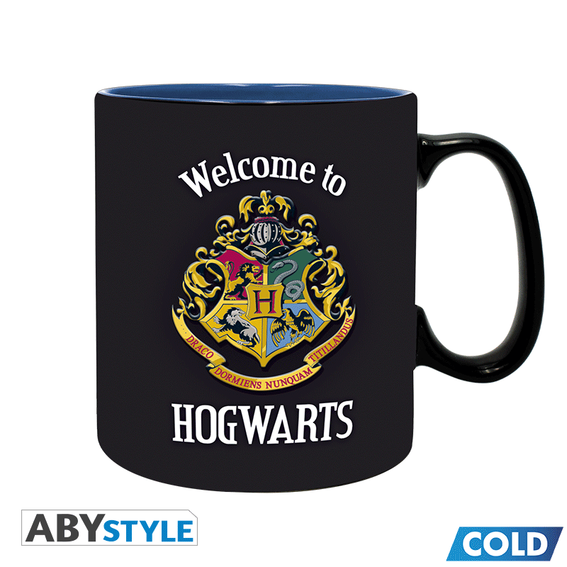 Harry Potter Värmeförändrande Mugg Hogwarts