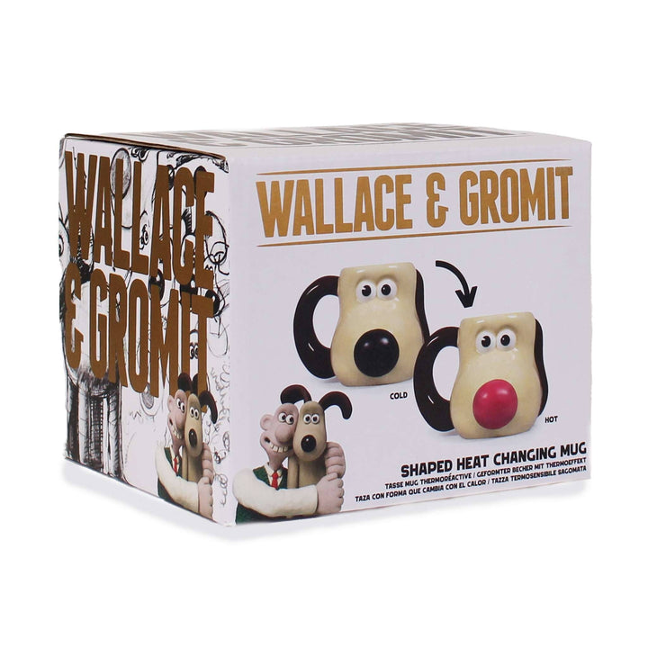 Wallace & Gromit Formet Varmeskiftende Kopp Gromit - Supernerds