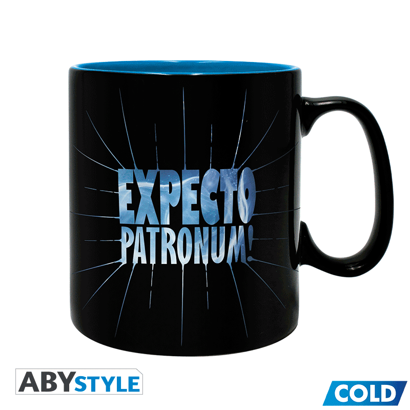 Harry Potter värmeväxlande mugg Expecto Patronum