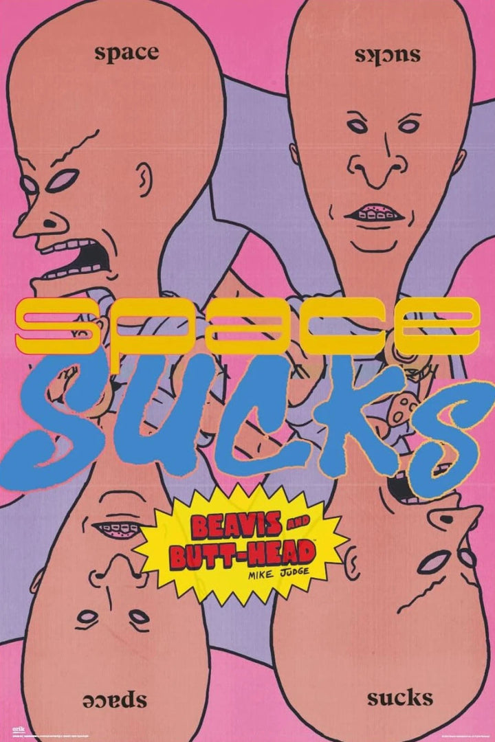 Beavis and Butthead Plakat Space Sucks - Supernerds