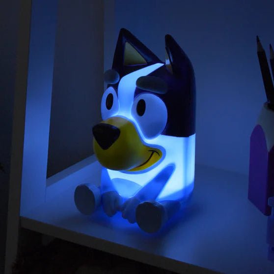 Bluey Lampe Med Lyd - Supernerds