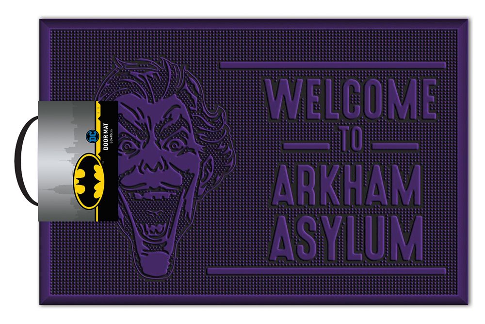 DC Comic's Batman Dørmatte Joker Asylum - Supernerds