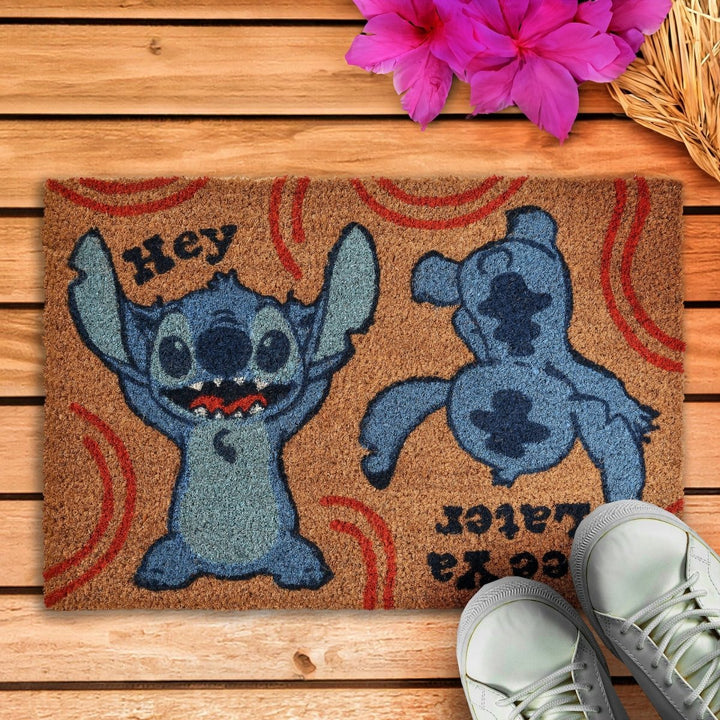 Disney's Lilo and Stitch Dørmatte Hey See Ya Later - Supernerds