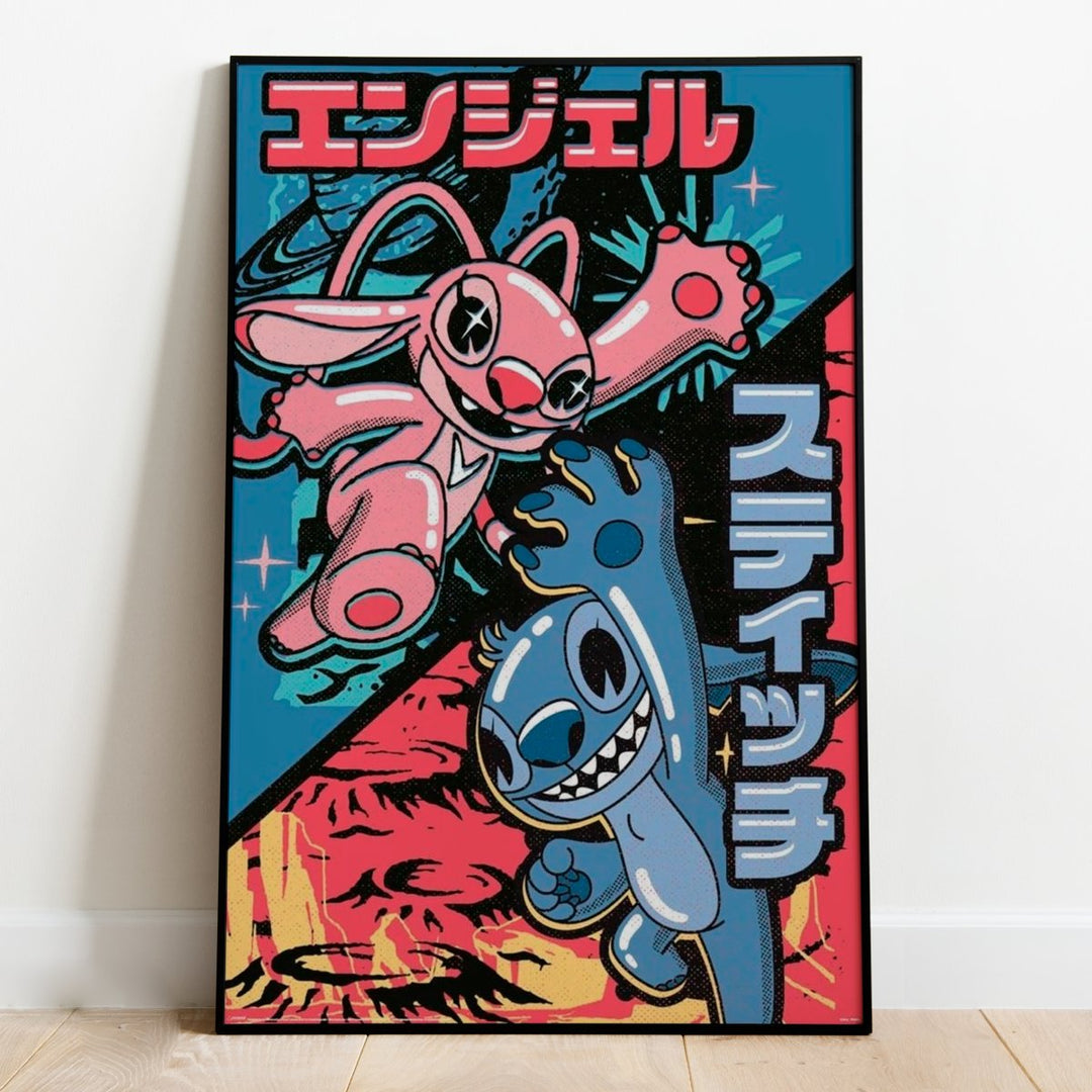 Disney's Lilo and Stitch Plakat Japanese Combo - Supernerds