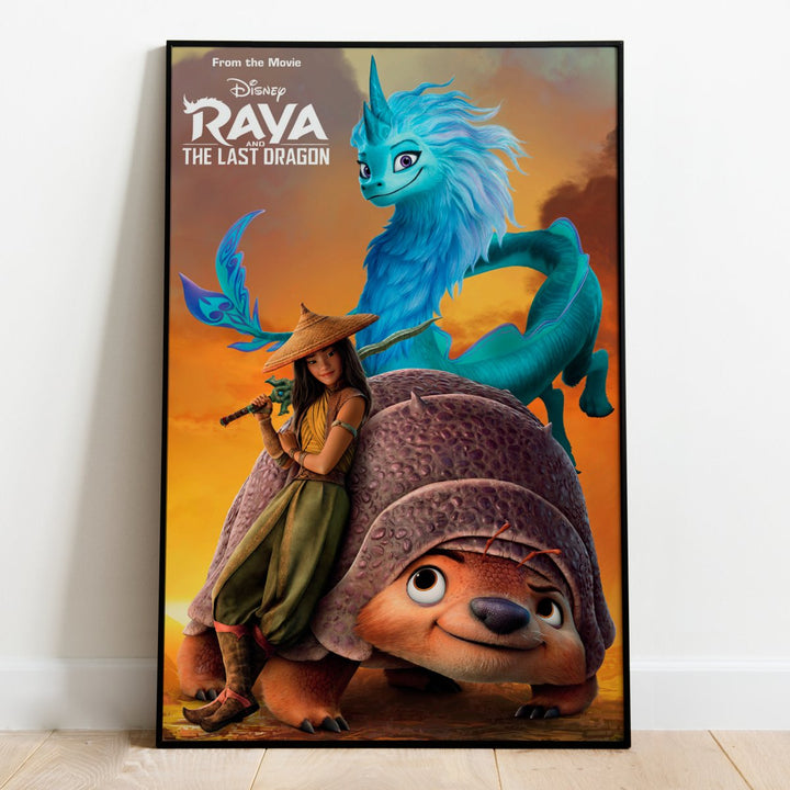 Disney's Raya And The Last Dragon Plakat Sunset - Supernerds