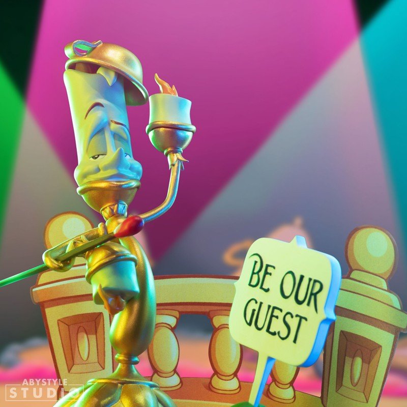 Disney's Skjønnheten og Udyret Samlefigur Lumière - Supernerds