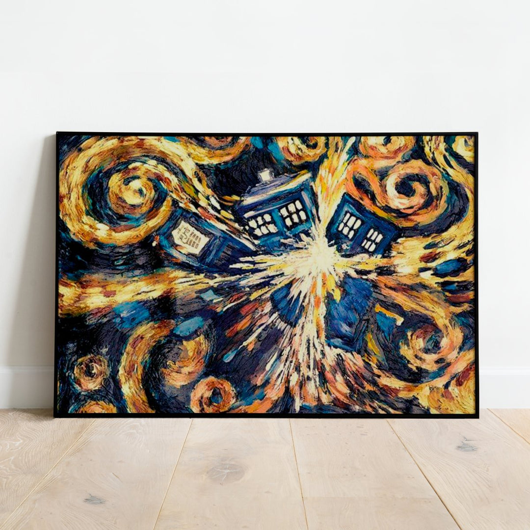 Doctor Who Plakat Exploding Tardis - Supernerds