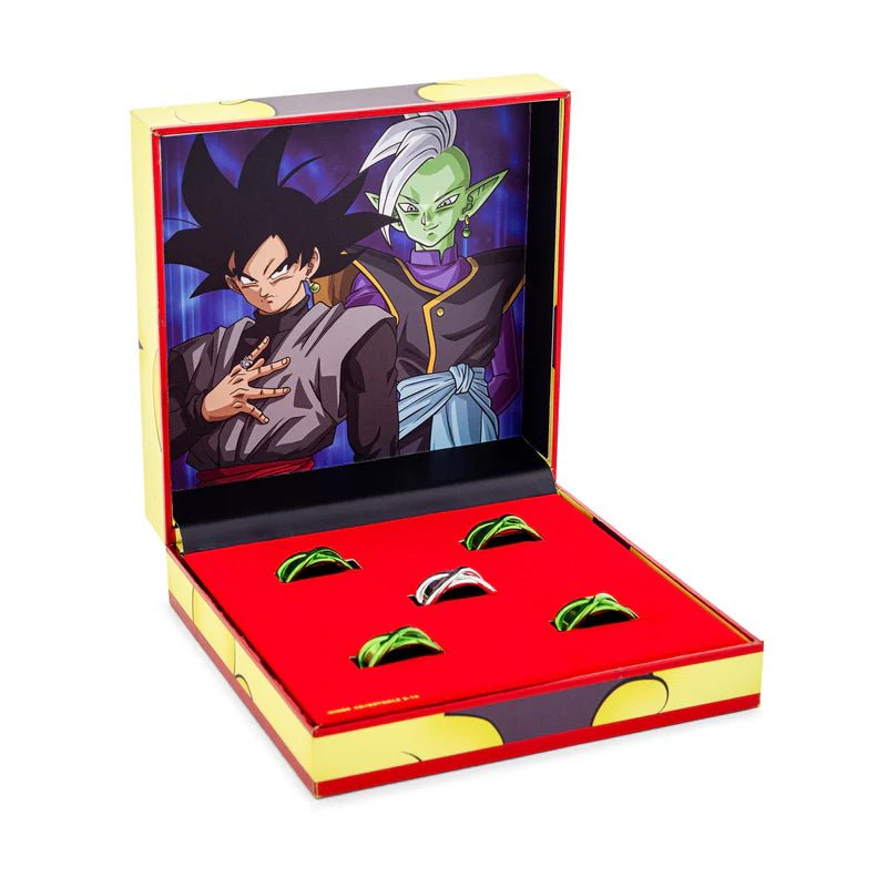 Dragon Ball Sett med 5 Ringer - Supernerds