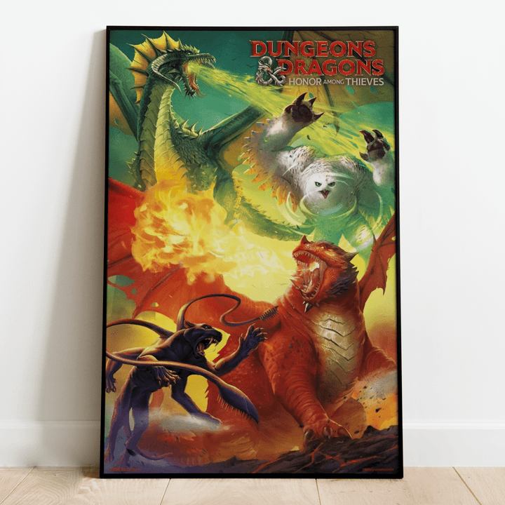 Dungeons and Dragons Plakat Honor Among Thieves - Supernerds