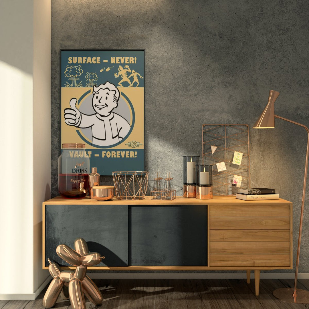 Fallout Plakat Vault Forever - Supernerds