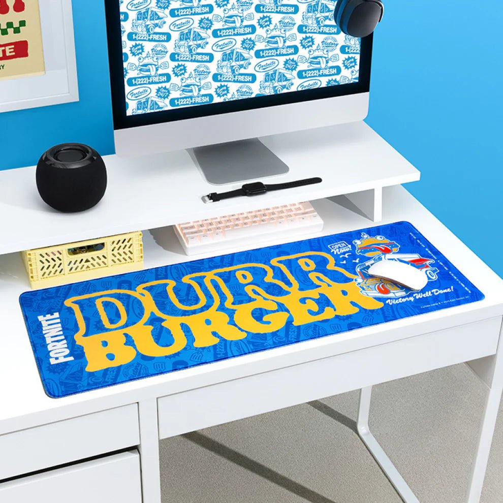 Fortnite Gaming Musematte XL Burger - Supernerds
