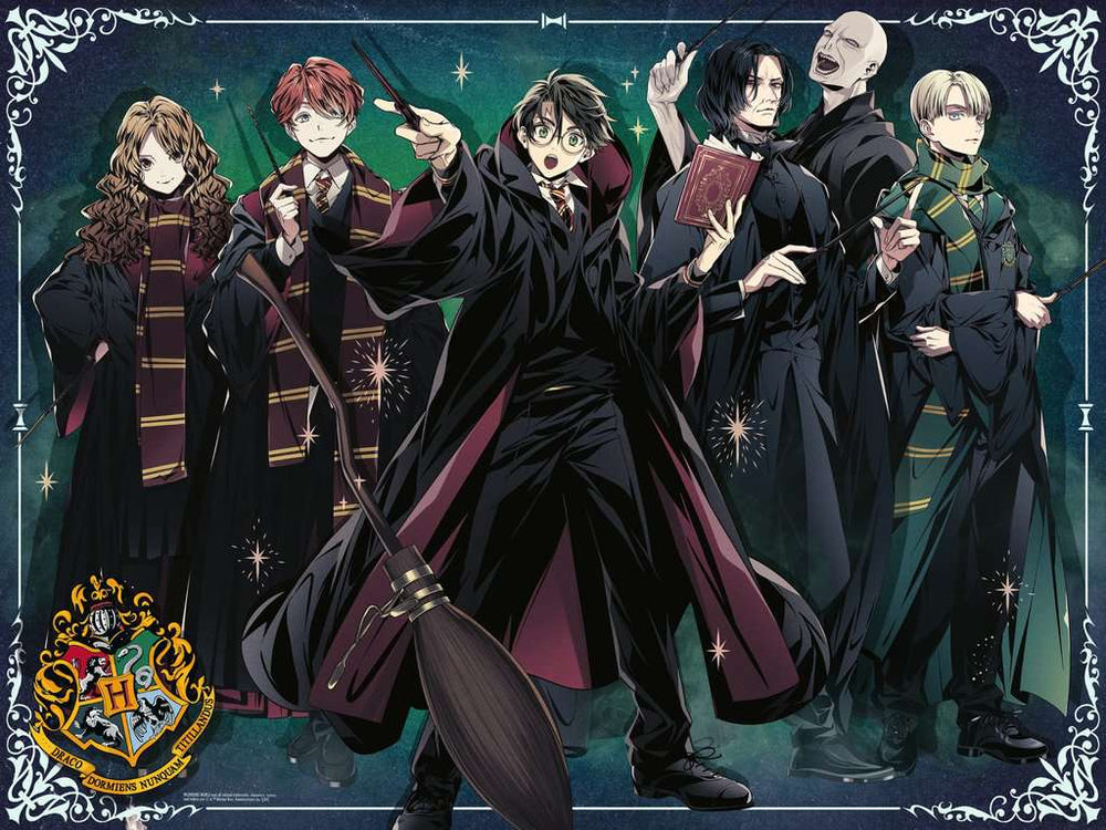 Harry Potter Gryffindor vs Slytherin Puslespill 1500 brikker - Supernerds