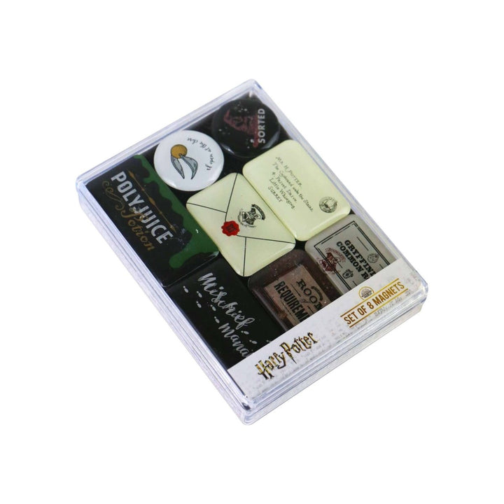 Harry Potter Kjøleskapmagneter Hogwarts Gjenstander 8-pk - Supernerds