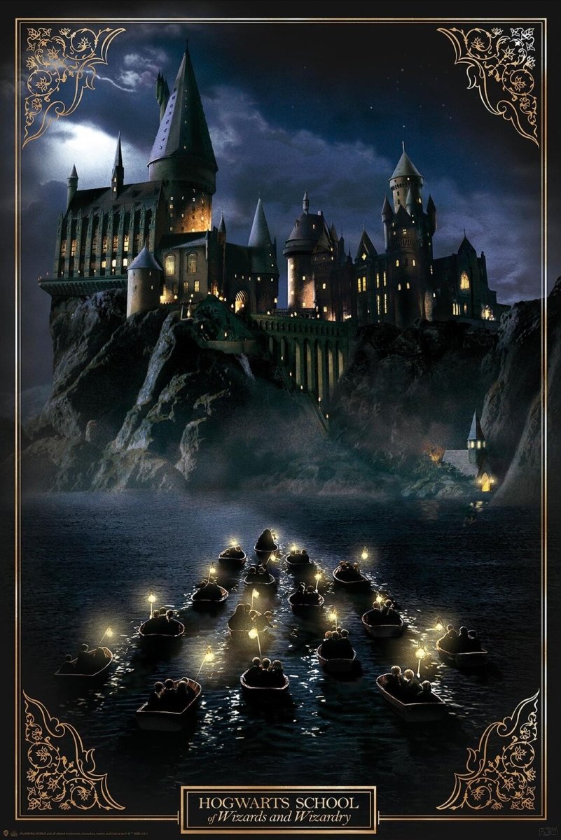 Harry Potter Plakat Hogwarts Castle - Supernerds