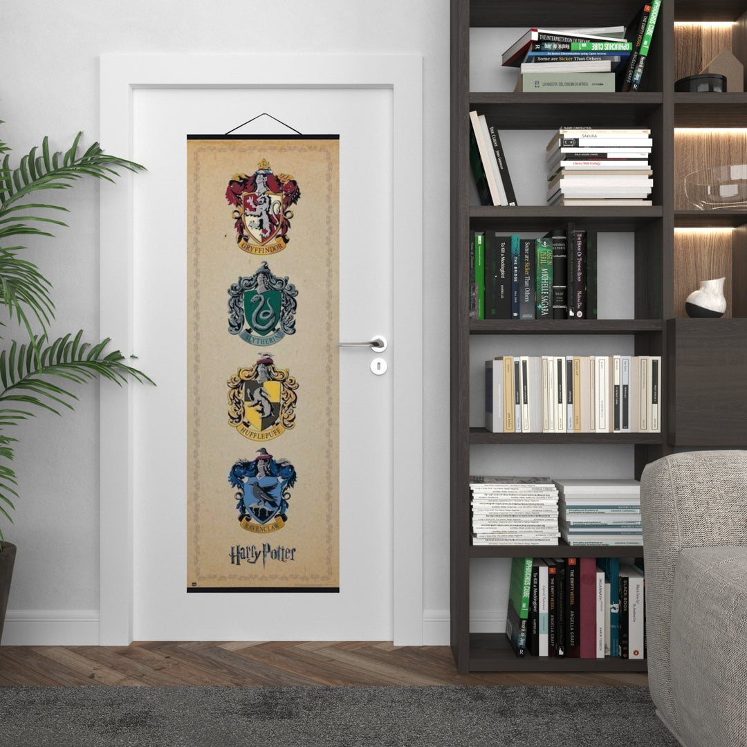 Harry Potter Plakat House Crests - Supernerds
