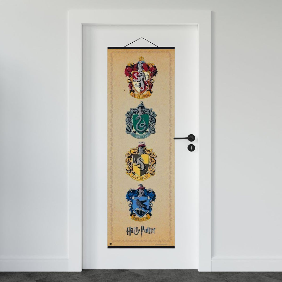 Harry Potter Plakat House Crests - Supernerds