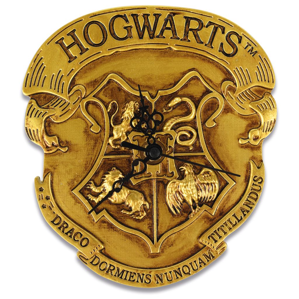 Harry Potter Veggklokke Crest - Supernerds
