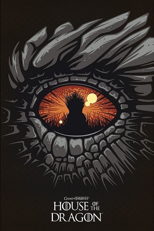House of the Dragon Plakat Dragon - Supernerds
