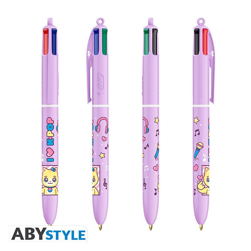 K-POP BIC Penn 4 Farger - Supernerds