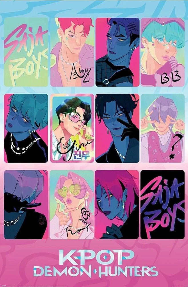 K - POP Demon Hunters Plakat Light And Dark - Supernerds