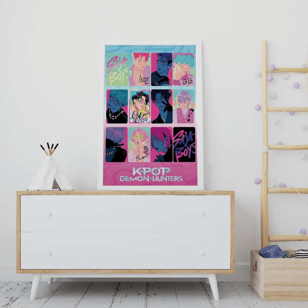 K - POP Demon Hunters Plakat Light And Dark - Supernerds