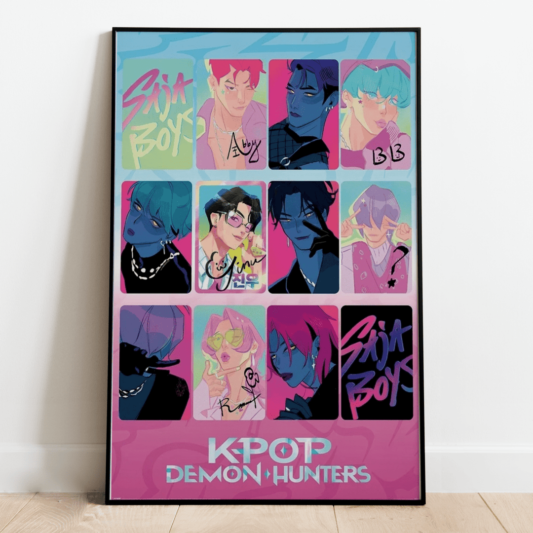 K - POP Demon Hunters Plakat Light And Dark - Supernerds