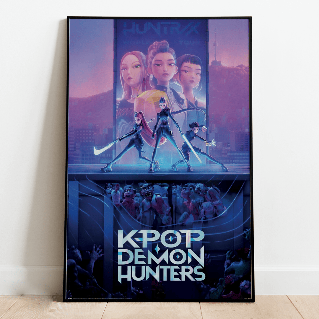 K - POP Demon Hunters Plakat Neon - Supernerds