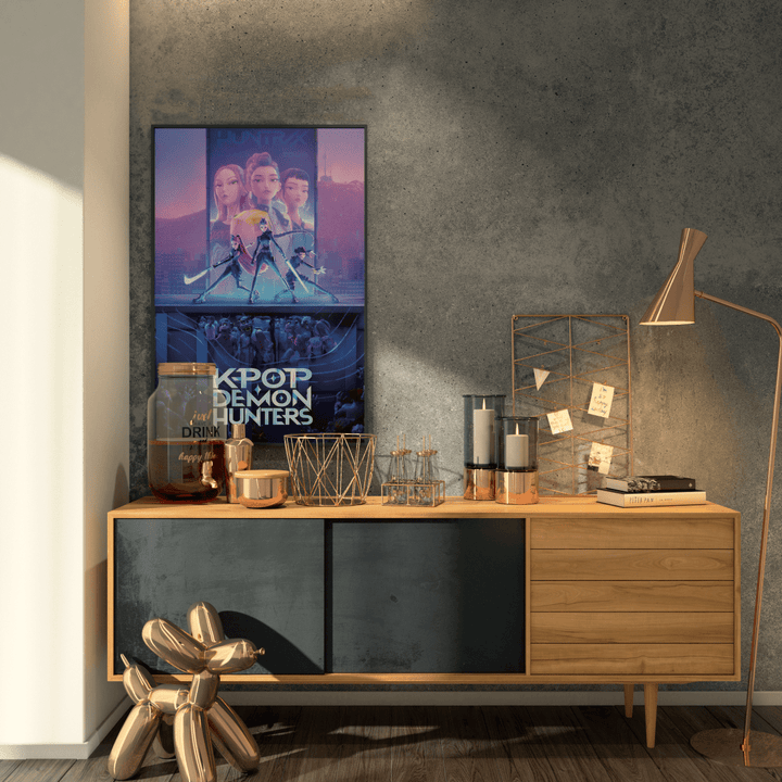 K - POP Demon Hunters Plakat Neon - Supernerds
