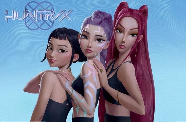 K - POP Demon Hunters Plakat Trio - Supernerds