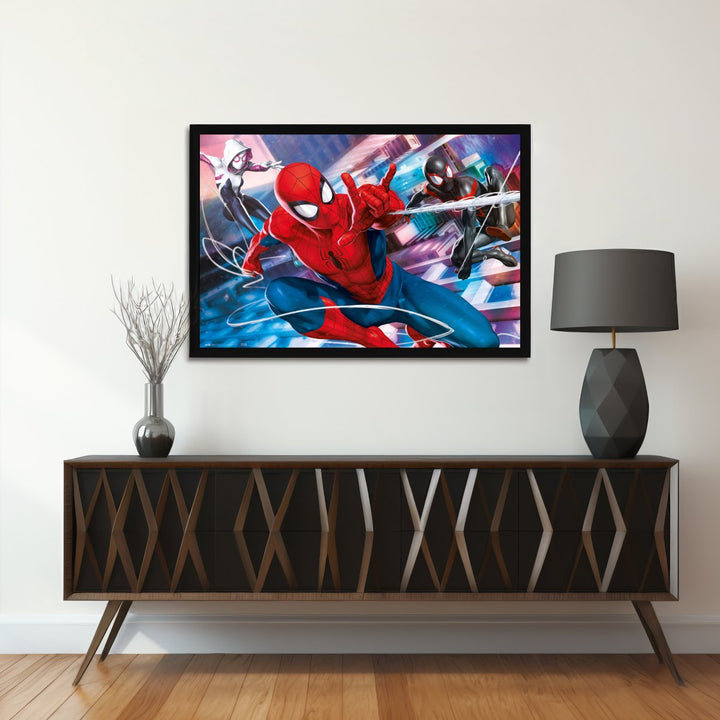 Marvel's Spider-Man Plakat Peter, Miles & Gwen - Supernerds