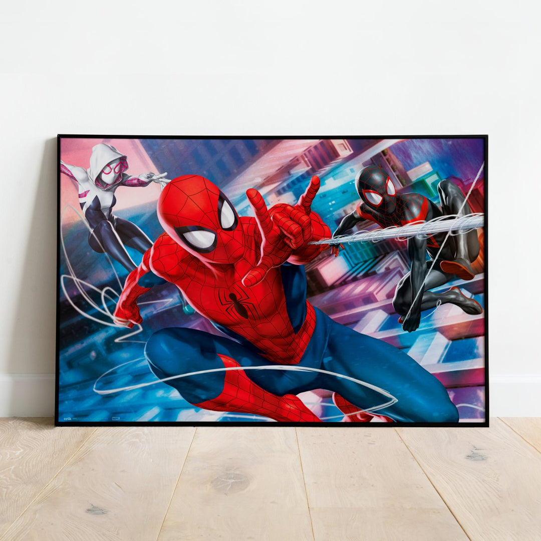 Marvel's Spider-Man Plakat Peter, Miles & Gwen - Supernerds