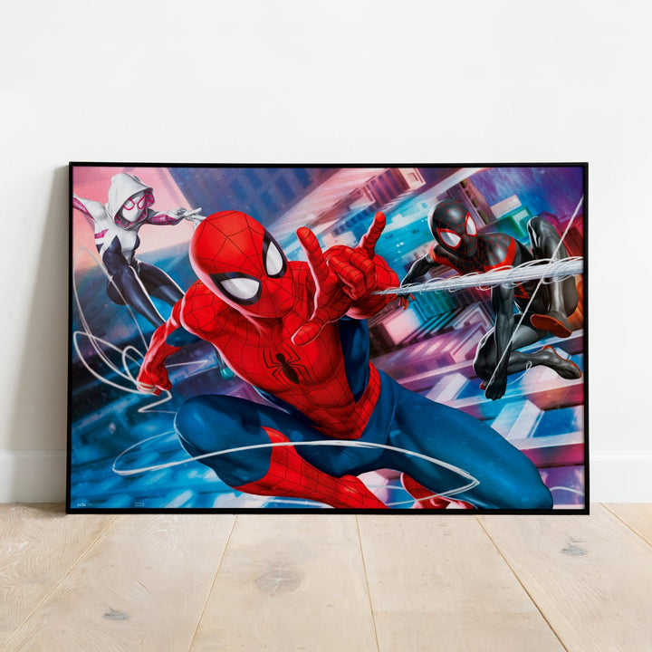 Marvel's Spider-Man Plakat Peter, Miles & Gwen - Supernerds