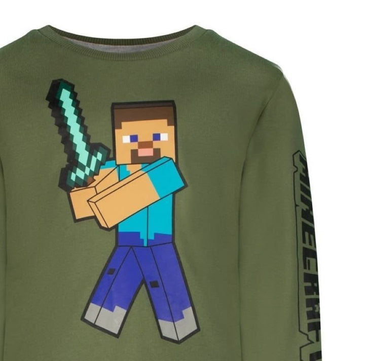 Minecraft Genser Fighting Steve - Supernerds