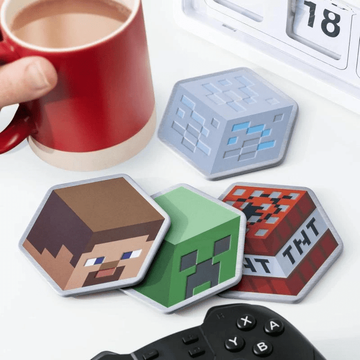 Minecraft Glassbrikker i Metall - Supernerds