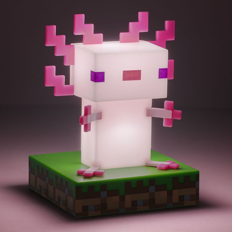 Minecraft Lampe Axolotl - Supernerds