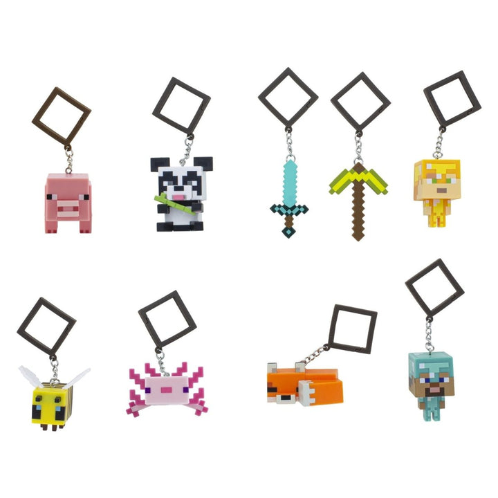 Minecraft Mysterpack Ryggsekk Buddy Nøkkelring - Supernerds
