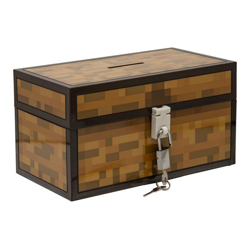 Minecraft Sparebøsse Chest Money Box - Supernerds