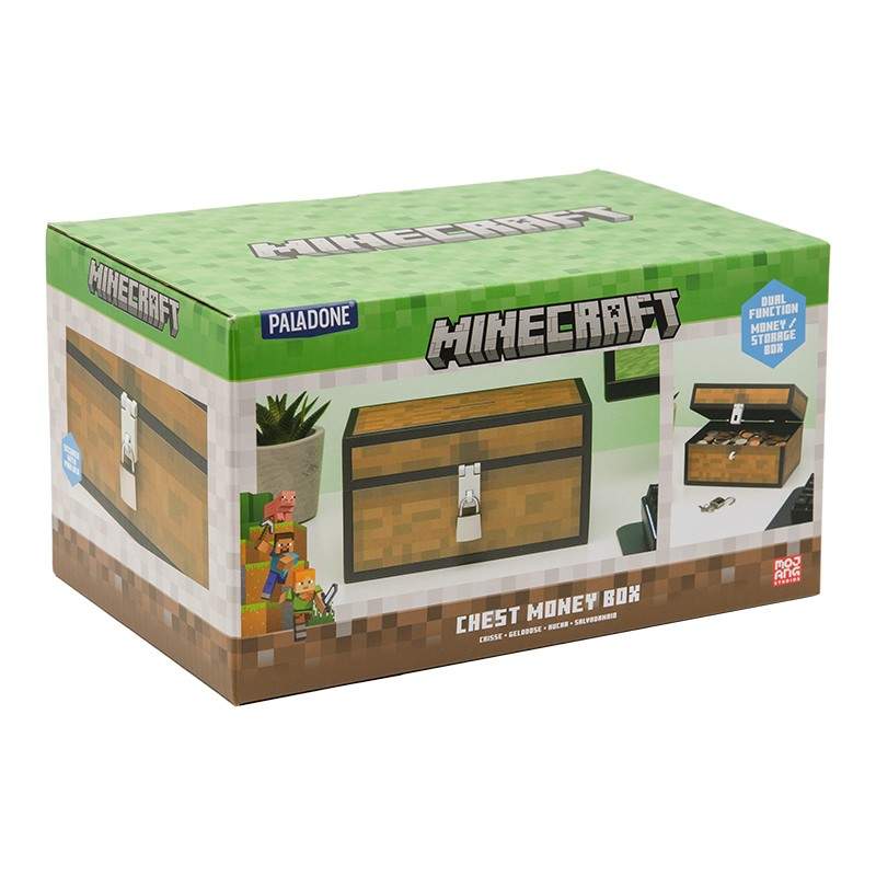 Minecraft Sparebøsse Chest Money Box - Supernerds