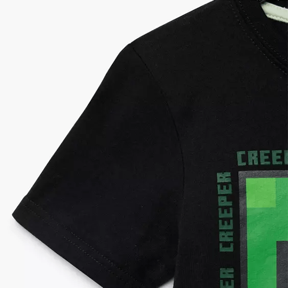 Minecraft T - skjorte Creeper Head - Supernerds