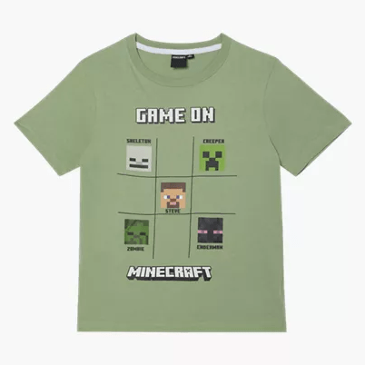 Minecraft T - skjorte Game On - Supernerds
