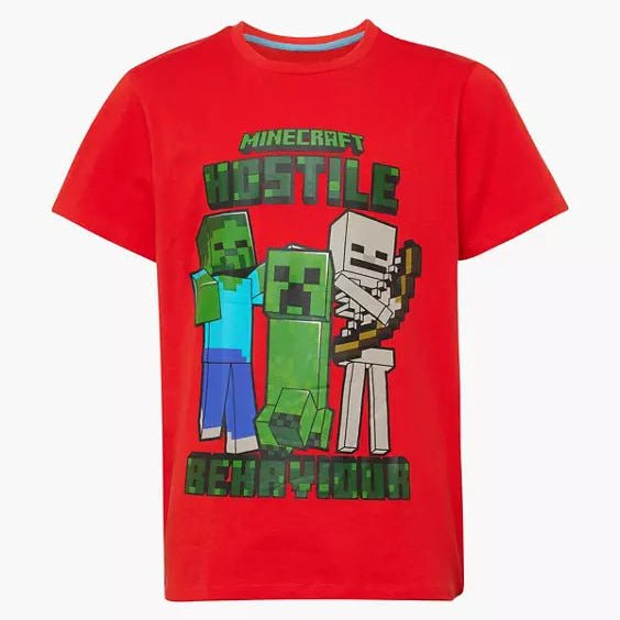 Minecraft T - skjorte Hostile Behaviour - Supernerds