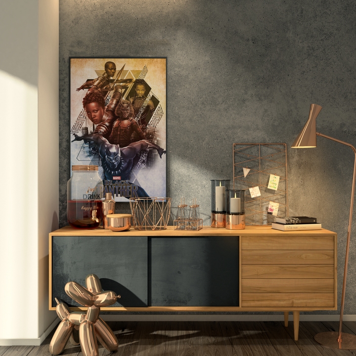 Marvel's Black Panther Plakat - Supernerds