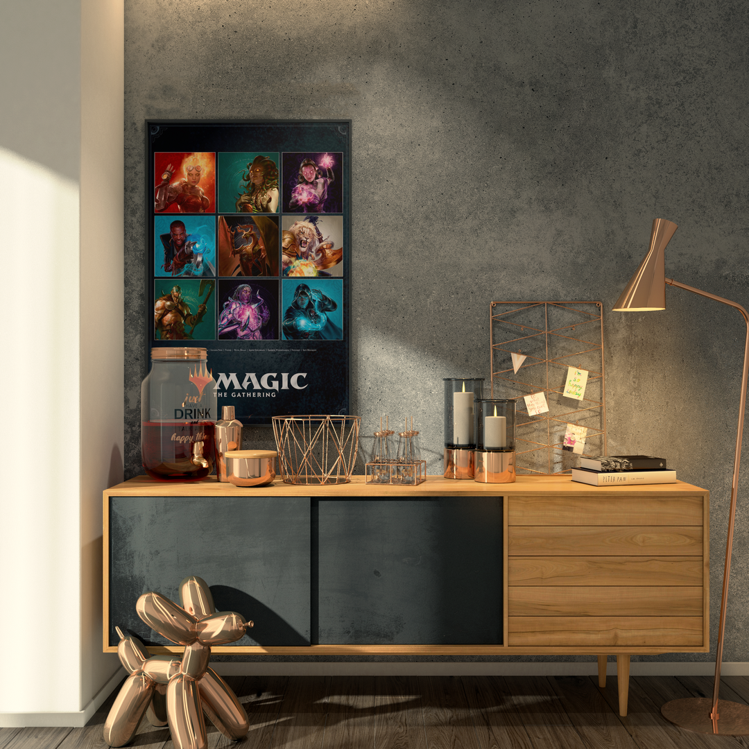 Magic the Gathering Plakat Characters - Supernerds