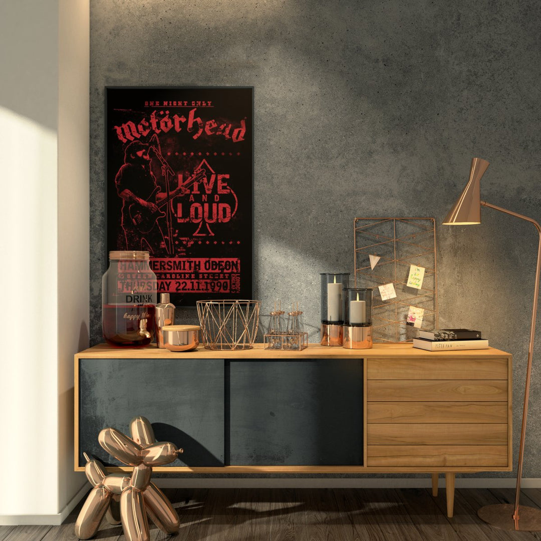 Motorhead Plakat Live and Loud - Supernerds