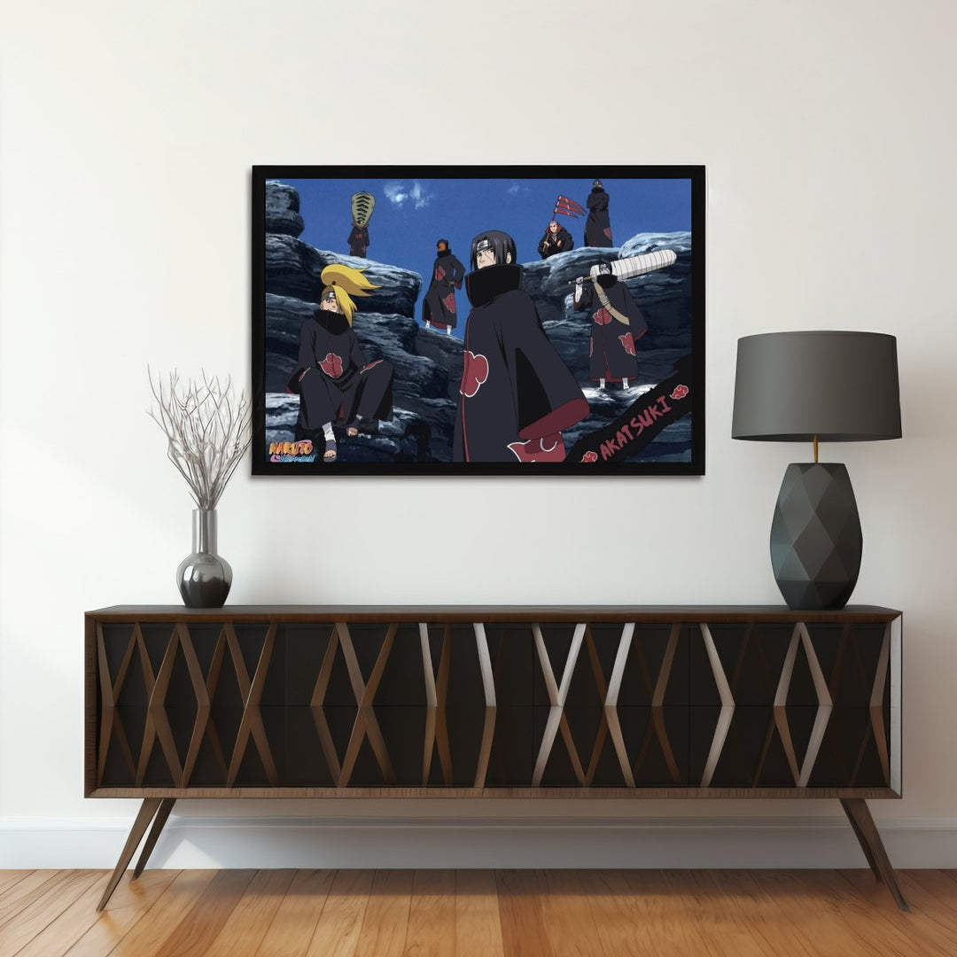 Naruto Plakat Akatsuki - Supernerds