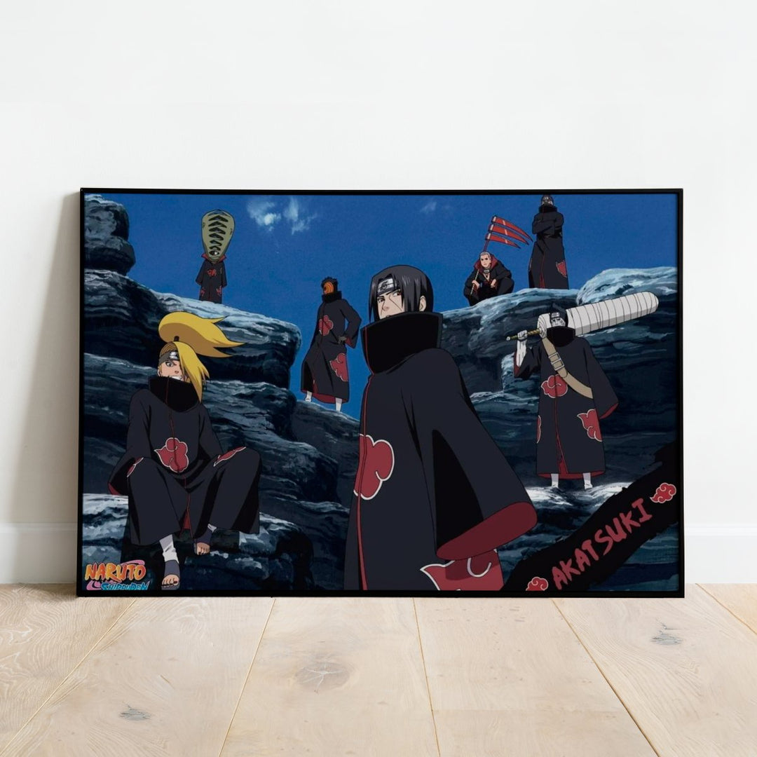 Naruto Plakat Akatsuki - Supernerds