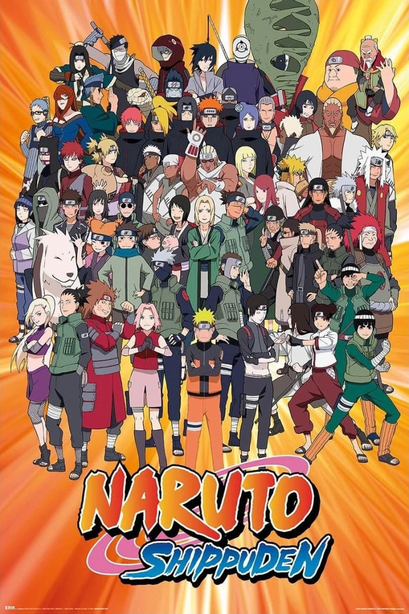 Naruto Plakat Characters - Supernerds