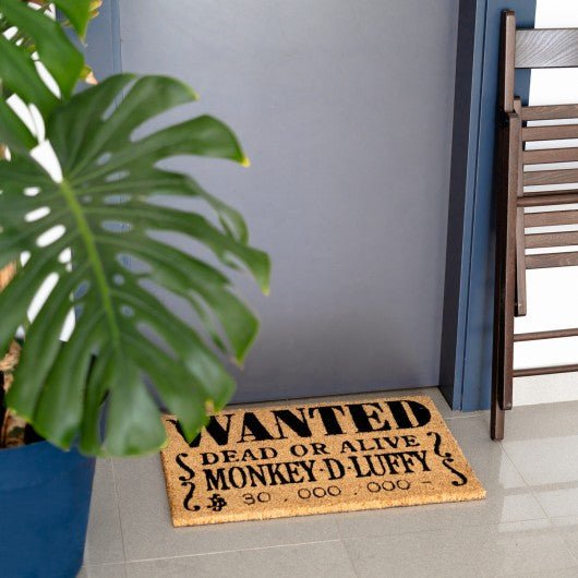 One Piece Dørmatte Wanted - Supernerds