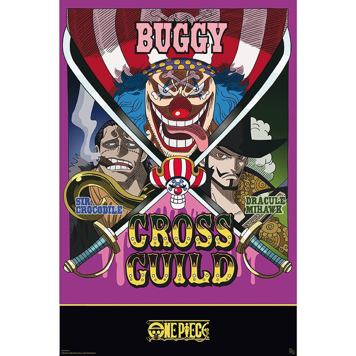 One Piece Plakat Cross Guild - Supernerds