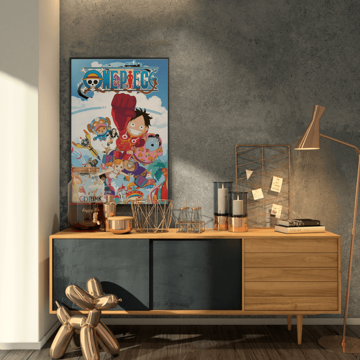 One Piece Plakat Punk Records - Supernerds